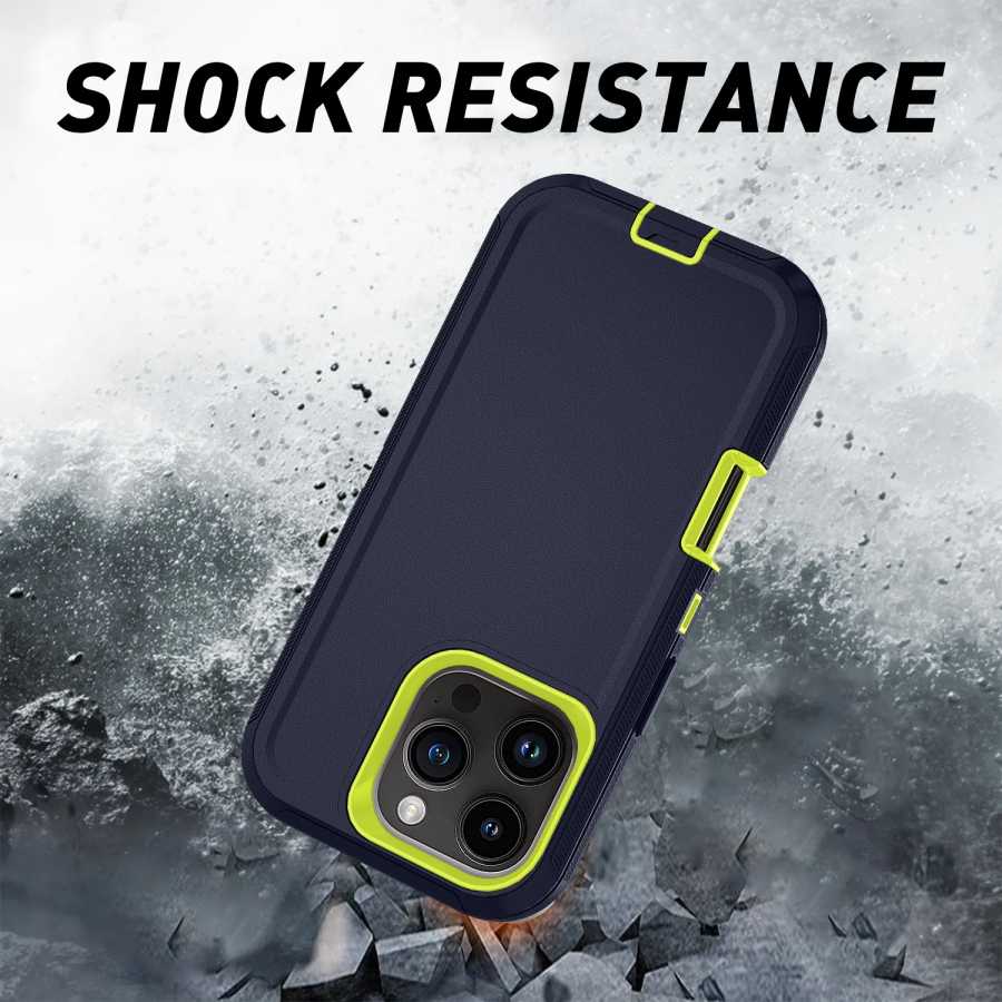 Фотография №4 товара Бронированный противоударный чехол для телефона Defender для iphone 11 12