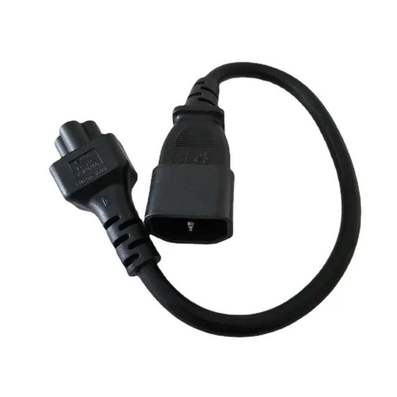 Компьютерный адаптер IEC320 C14-C5 папа мама PDU PSU, конвекторный удлинитель питания, кабель 20 см Компьютерная периферия