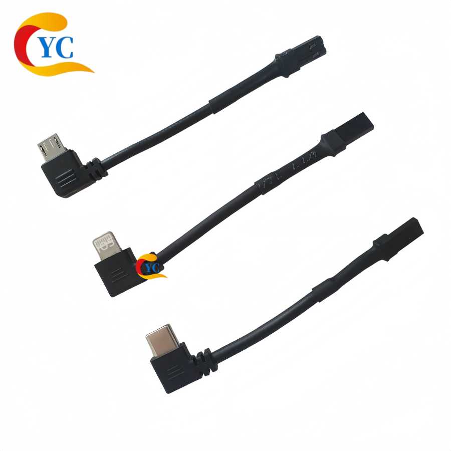 Кабель для зарядки USB-Micro Type-C в корейском стиле с угловым разъемом, кабель с клеммами, авиационный соединительный штекер JST, разъем SYP (папа-мама) 2P, магнитное зарядное устройство для мотоциклов Аксессуары для мобильных телефонов
