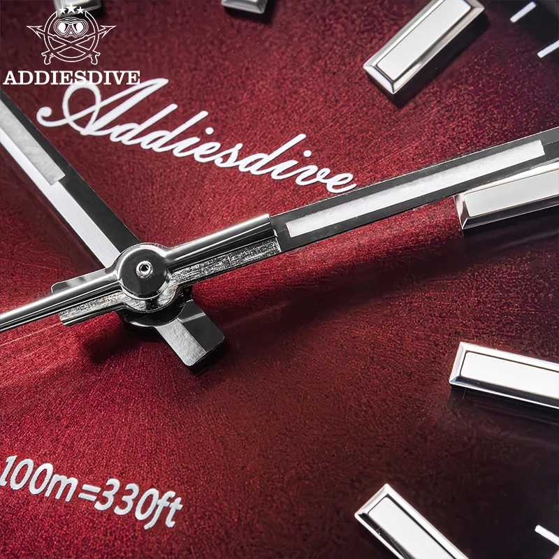 Фотография №1 товара ADDIESDIVE Новые мужские часы AD2073 с сапфировым стеклом 36 мм