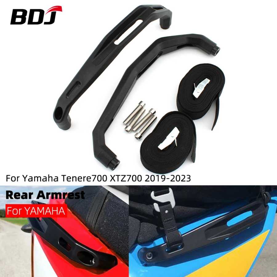 Подлокотник BDJ Tenere700 XT700Z, задний поручень, ручка сиденья, поручень для Yamaha Tenere 700, аксессуары для мотоциклов Модификация & Защита