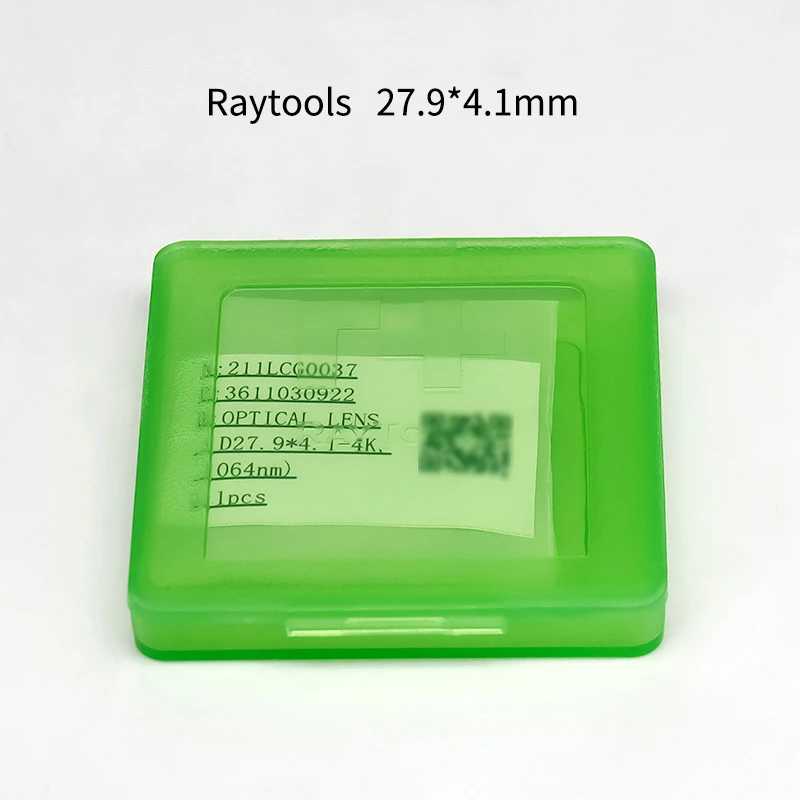 Фотография №1 товара Raymach 10 шт./лот оригинальные защитные линзы для лазера 27,9x4,1 24,9X1,5