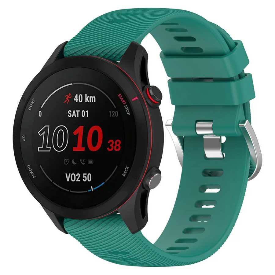 Фотография №2 товара Силиконовый ремешок для браслета Garmin Forerunner 255 255S 265S 265