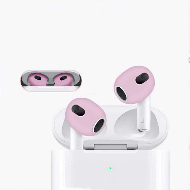 Фотография №1 товара Силиконовые амбушюры для наушников Apple Airpods 3rd, защитный чехол для