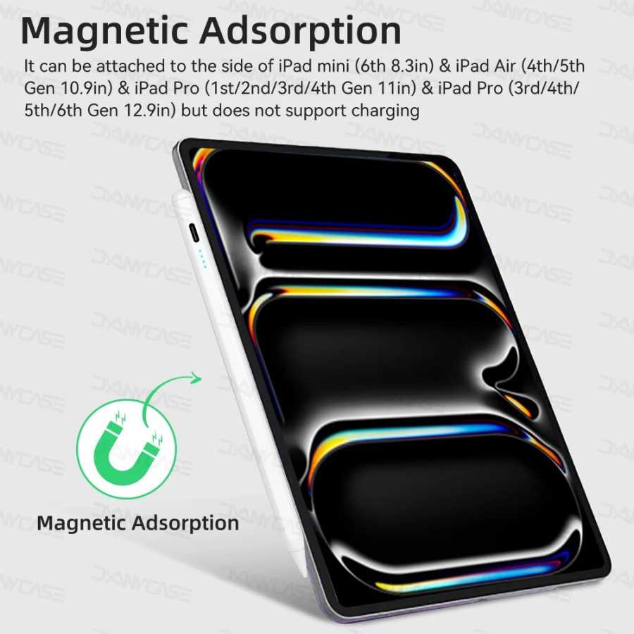 Фотография №2 товара Стилус-карандаш M3 2025 года для iPad с функцией Palm Rejection