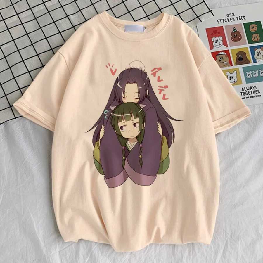 Фотография №3 товара Kusuriya No Hitorigoto футболка женская Y2k Grunge kawaii удобная красочная