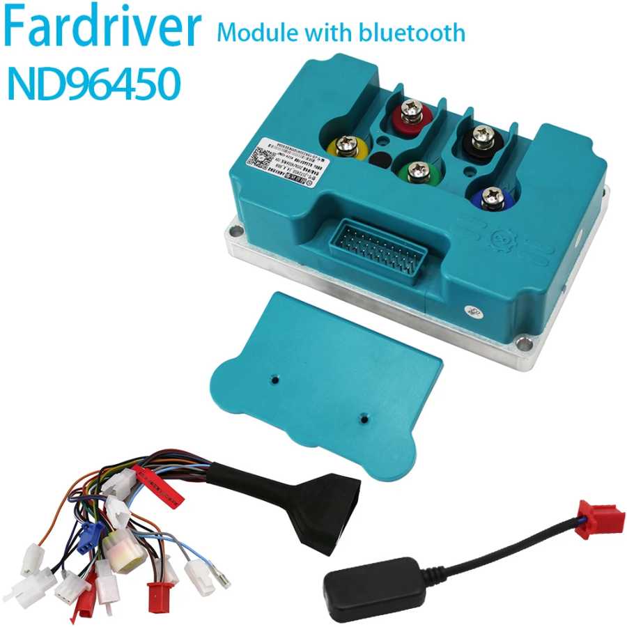 Nanjing Fardriver ND96450 72V-96V 200A DC sine wave электрический самокат Bluetooth Программирование отладки программирования контроллера двигателя Новая Энергия транспортного средства Детали и аксессуары