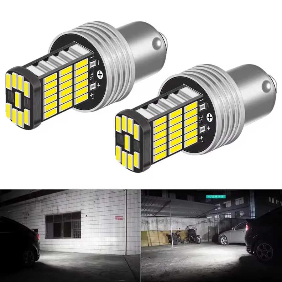 2 шт. P21W 1156 BA15S 7506 5008 R10W R5W светодиодный Canbus фонарь заднего хода автоматическая резервная лампа автомобильный диод дневные ходовые огни белый 12 В 24 В Автомобильные фары