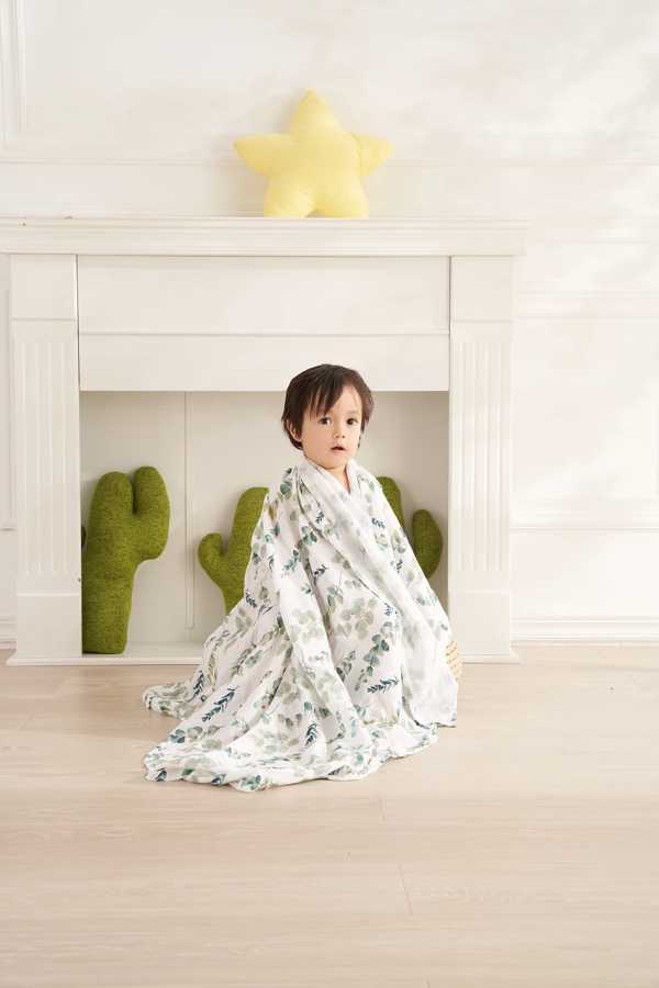 Фотография №3 товара Детское банное полотенце Elinfant из бамбука и хлопка, 100% хлопок,