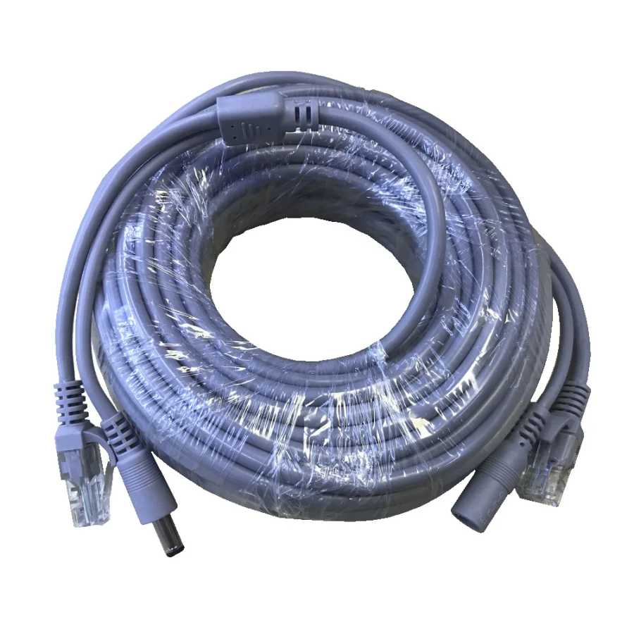Кабель Ethernet для систем видеонаблюдения, 5/10/15/20/30 м Доступ к автоматизации здания