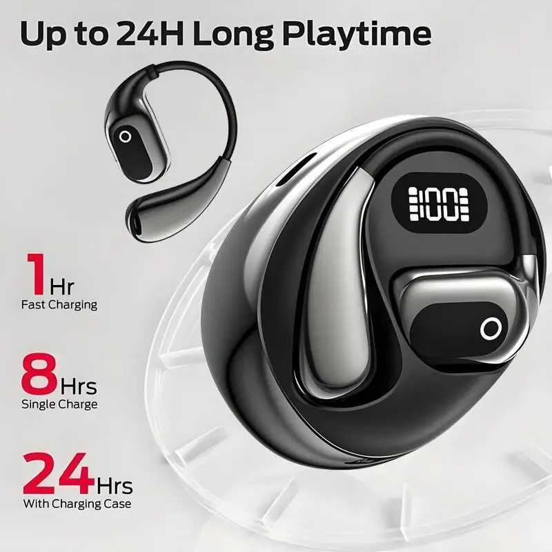 Фотография №3 товара Умные беспроводные наушники Bluetooth, 144 языка, переводчик в реальном времени,