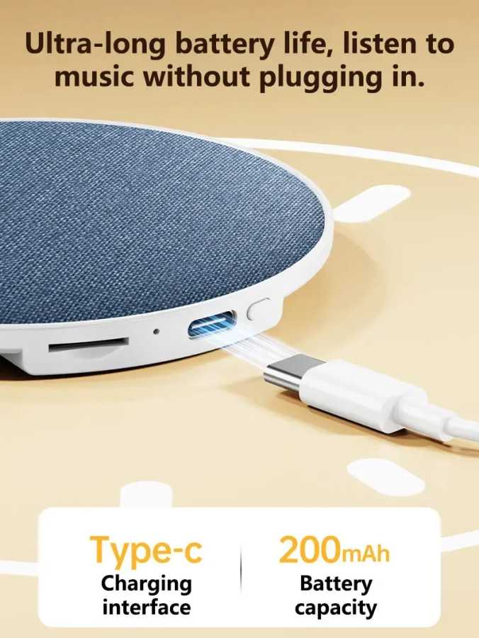 Фотография №4 товара Ультратонкая Hi-Fi колонка для сна под подушку с шумоподавлением и