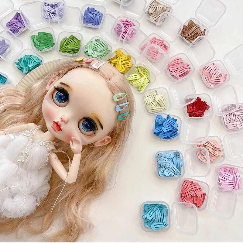 Заколки для волос для кукол, аксессуары для кукол, Bjd 1/6 1/12 OB11, заколки для кукол, мини-заколки для волос &laquo;сделай сам&raquo; для куклы Blythe Куклы и аксессуары