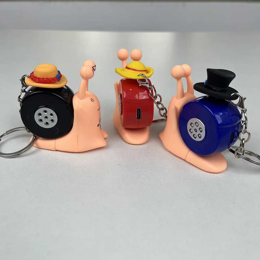 Фотография №3 товара Аниме One Piece Den Den Mushi Модель игрушки Мультфильм Луффи