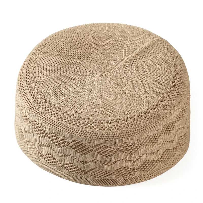 Фотография №1 товара Исламский мужской тюрбан Keffiyeh, турецкая кепка Kufi - новая мусульманская