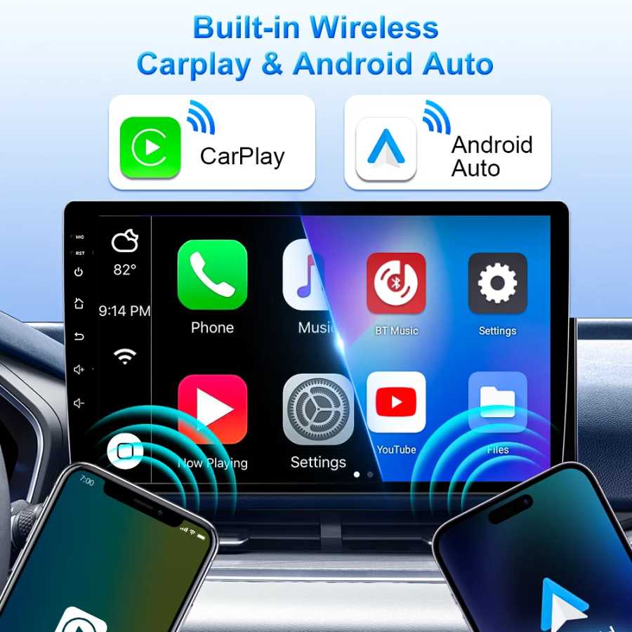Фотография №3 товара Автомобильный радиоприемник Carplay Android Auto для Citroen C5 X7, мультимедийный