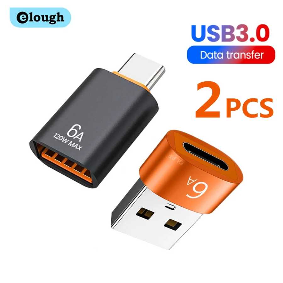 Адаптер Elough USB 3.0 к типу C OTG типа C &laquo;папа&raquo; на USB &laquo;мама&raquo; для ноутбука Xiaomi Samsung USBC Adaptador usb a tipo c Аксессуары для мобильных телефонов
