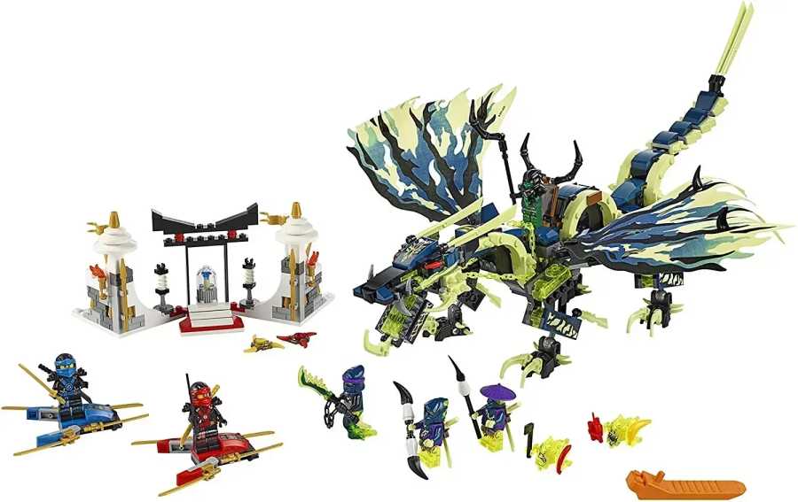 Фотография №1 товара Совместим с серией Mirage Moro Dark Dragon King Ninja Mech
