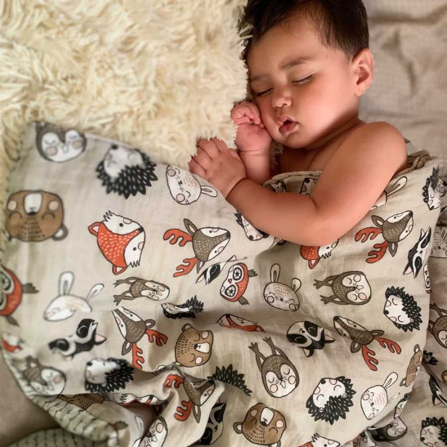 Фотография №1 товара Детское банное полотенце Elinfant из бамбука и хлопка, 100% хлопок,