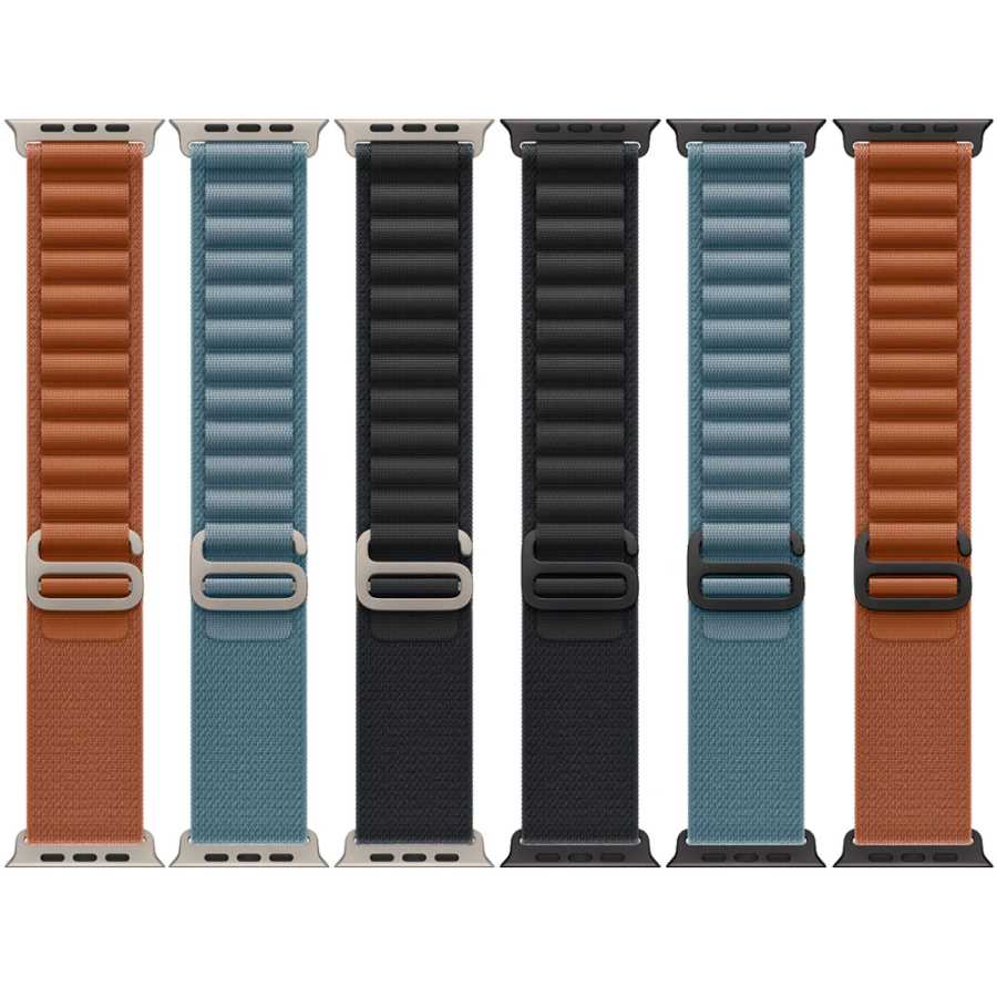 Ремешки с альпийской петлей для Apple Watch ultra 3 2 49 мм 46 мм 45 мм 44 мм 41 мм 46 мм 42 мм correa iWatch series 11 10 9 8 7 6 5 SE 3 Аксессуары для часов