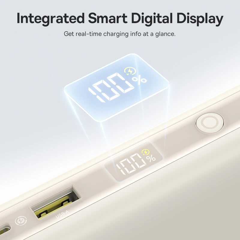 Фотография №5 товара Baseus Power Bank 20000 мАч, 100 Вт, встроенный двойной кабель