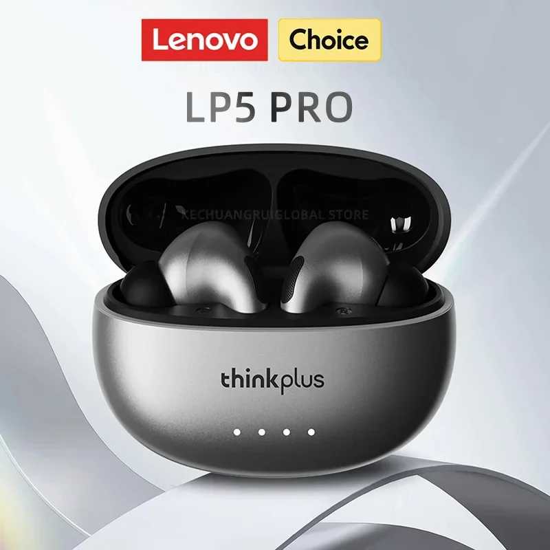 Фотография №1 товара Беспроводные Bluetooth 5.4 наушники Lenovo LP5 PRO TWS с HiFi-звуком,