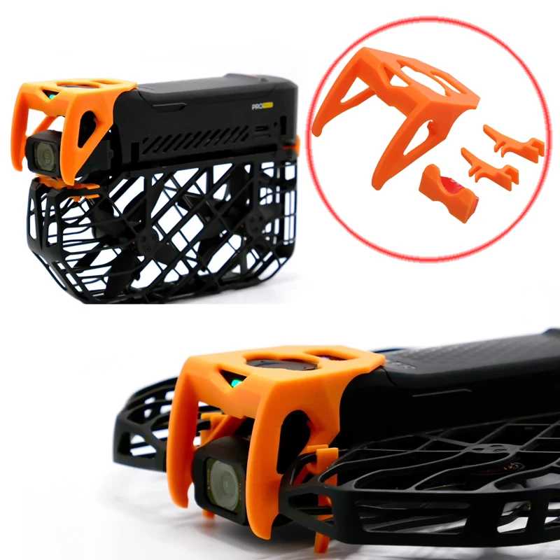 1 комплект для Hover X1 Pro/Pro Max Drone, объектив камеры, защитная рамка для карданного подвеса, комплект PLA, защитная крышка для предотвращения столкновений с 3D принтом Радиоуправляемые игрушки