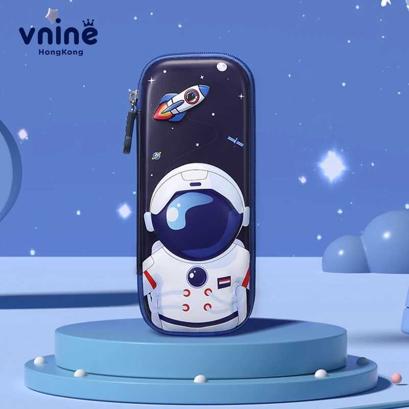 Канцелярский пенал VNINE для начальной школы для мальчиков, 3D многофункциональный пенал для девочек, водонепроницаемая сумка для ручек с мультяшным рисунком Детский Сумки