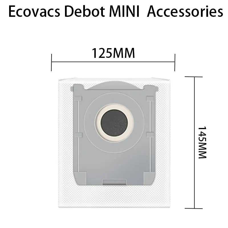 Фотография №2 товара Аксессуары для робота-пылесоса Ecovacs Deebot mini: основная щетка, тряпка для