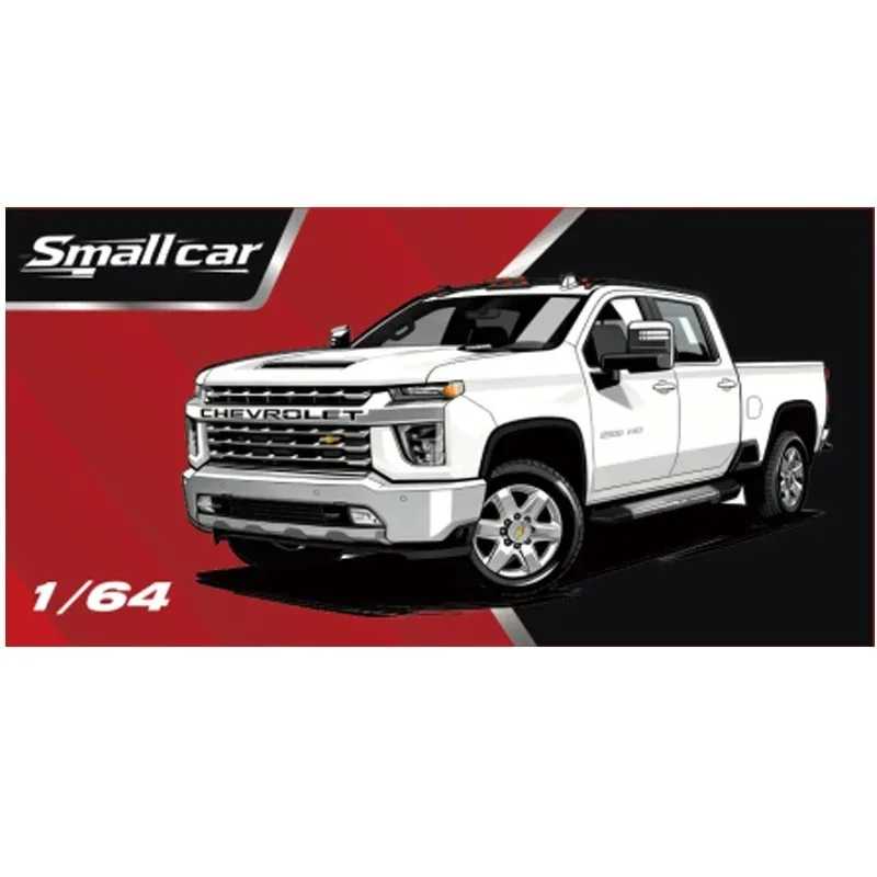 Фотография №2 товара Миниатюрная модель пикапа Silverado из литого металла в масштабе 1:64,