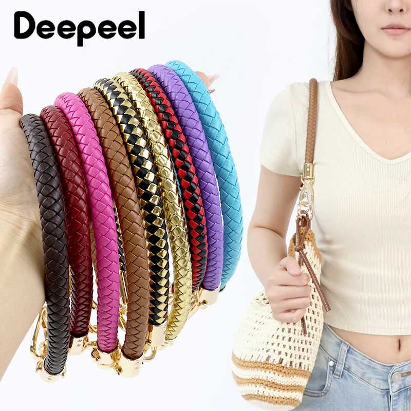 1 шт. Deepeel 40-60 см из искусственной кожи, ремень для сумки, ручки, цепочка, женские сумки, плечевой ремень, металлические пряжки, сменные аксессуары Детали и аксессуары для сумок