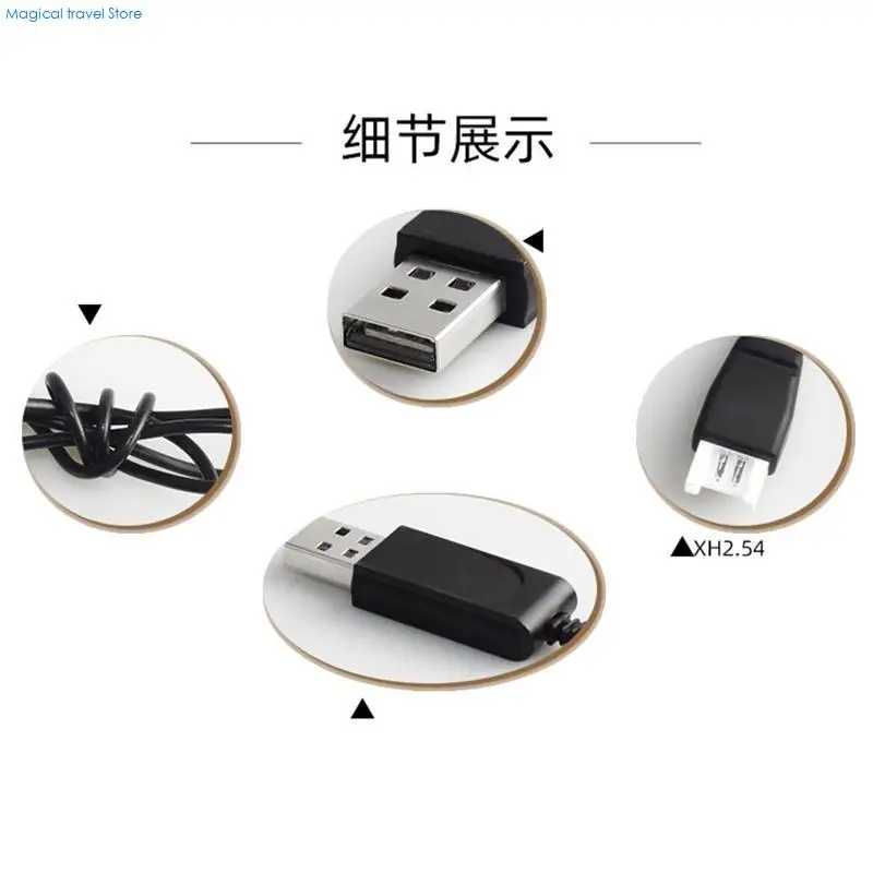 USB-зарядное устройство N2UB для постоянного тока 3,7 В, 500 мА, разъем XH2.54 для постоянного тока 5 В, 0,5-2 А для с Аксессуары и запчасти