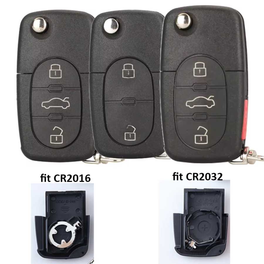 Автомобильный брелок для ключей, корпус для Audi B5 A4 A6 A8 TT RS4 A2 2000-2005 A3 для VOLKSWAGEN/vw Passat Beelte Golf Seat Skoda Стартеры