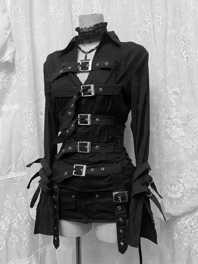 Фотография №2 товара Subculture Harajuku винтажные пальто сафари с капюшоном женские толстовки на