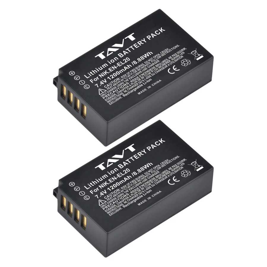 Фотография №4 товара Аккумулятор TAVT EN-EL20 EL20A и зарядное устройство USB с портом