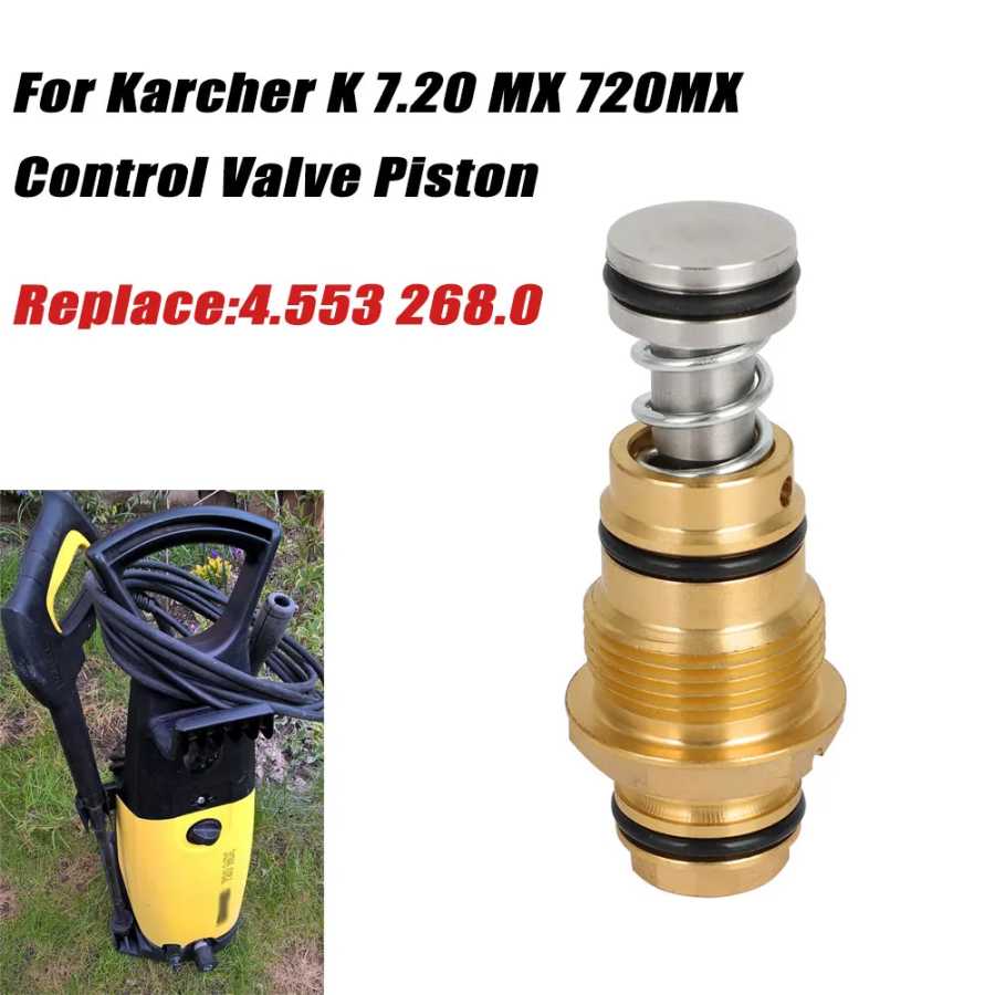 Для Karcher K 7,20 MX 720MX K 7,21MX Замена поршня управления клапаном управления 4,5553 268.0 Модификация & Защита