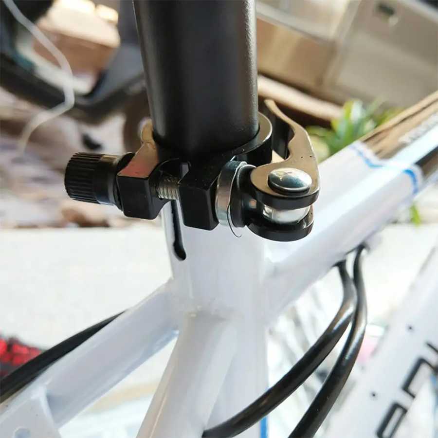 Фотография №1 товара Зажим для велосипедного сиденья MTB, алюминиевый сплав, быстросъемный рычаг, запчасти