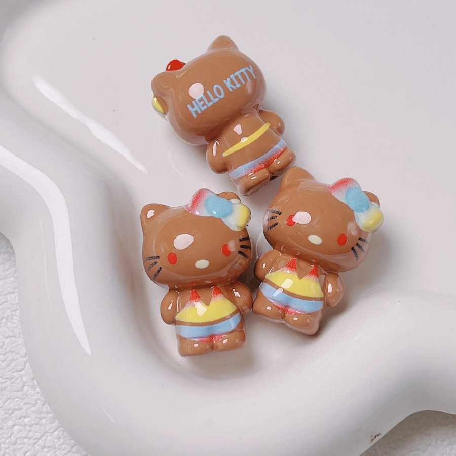 Фотография №2 товара 5 шт. акриловых брелоков Hello Kitty в виде милых мультяшных