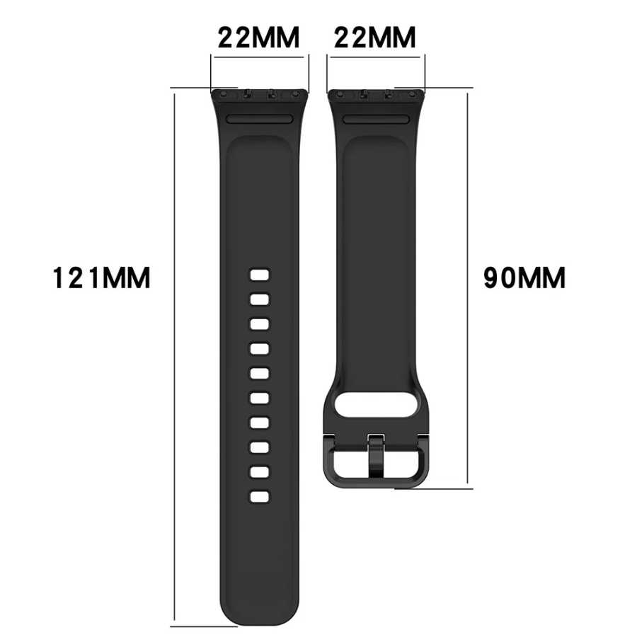 Фотография №5 товара Силиконовый ремешок для Samsung Galaxy Fit 3 SM-R390, умные часы,
