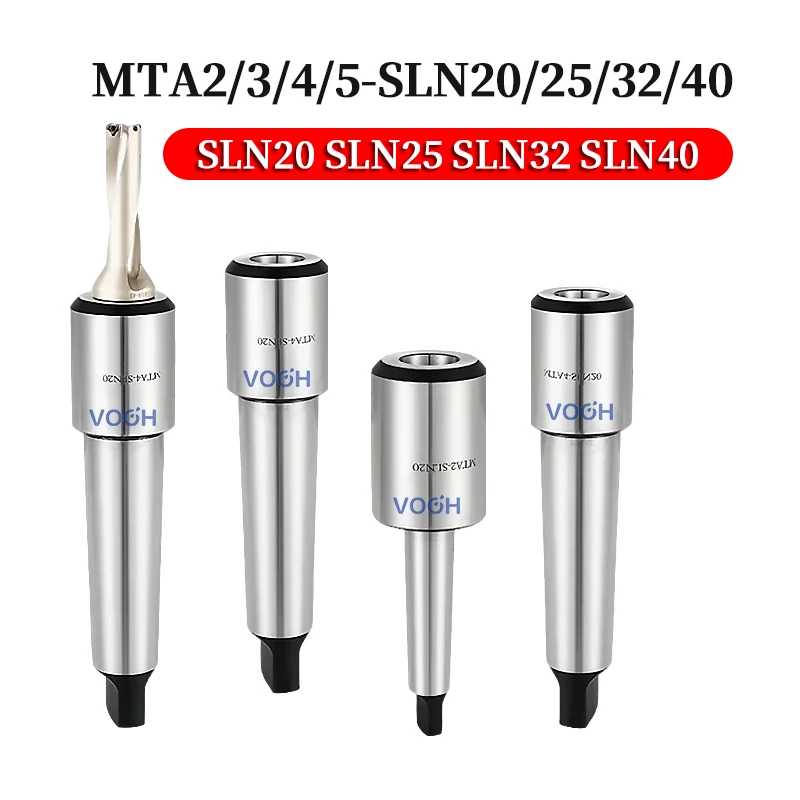 MT2 MT3 MT4 MT5 SLN20 SLN25 SLN32 SLN40 Боковой фиксированный держатель инструмента для быстрой дрели Патрон Морзе SLA Оборудование и аксессуары для обработки металлов