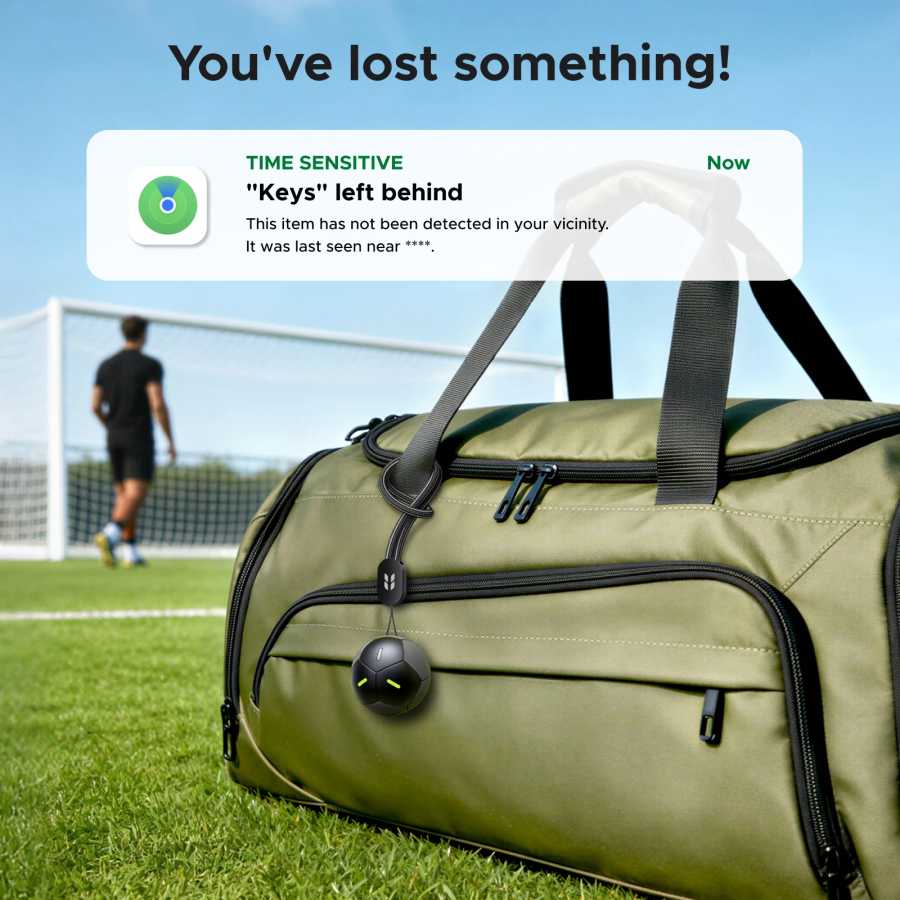 Фотография №4 товара Дизайн в форме футбольного мяча UGREEN FineTrack Smart Finder Tracker