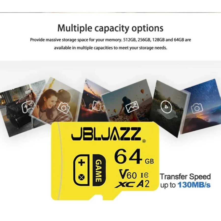 Фотография №3 товара Новая оригинальная карта памяти Micro TF SD 32GB 64GB 128GB