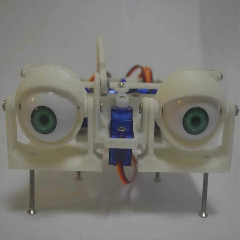 PS2 Control Robot Eyes SG90 3D роботизированная рамка для глаз для робота Arduino DIY Код с открытым исходным кодом для программируемого стартера робота ESP32/UNO Высокотехнологичные игрушки