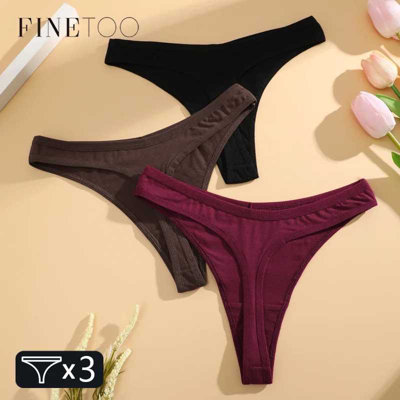 3Pcs/set Хлопок Бесшовные Трусики Комфорт Нижнее Белье для Женщин Низкая Талия Дышащие Стринги Сексуальные Твердые Спорт G Стринги Мягкое Белье Женское нижнее белье