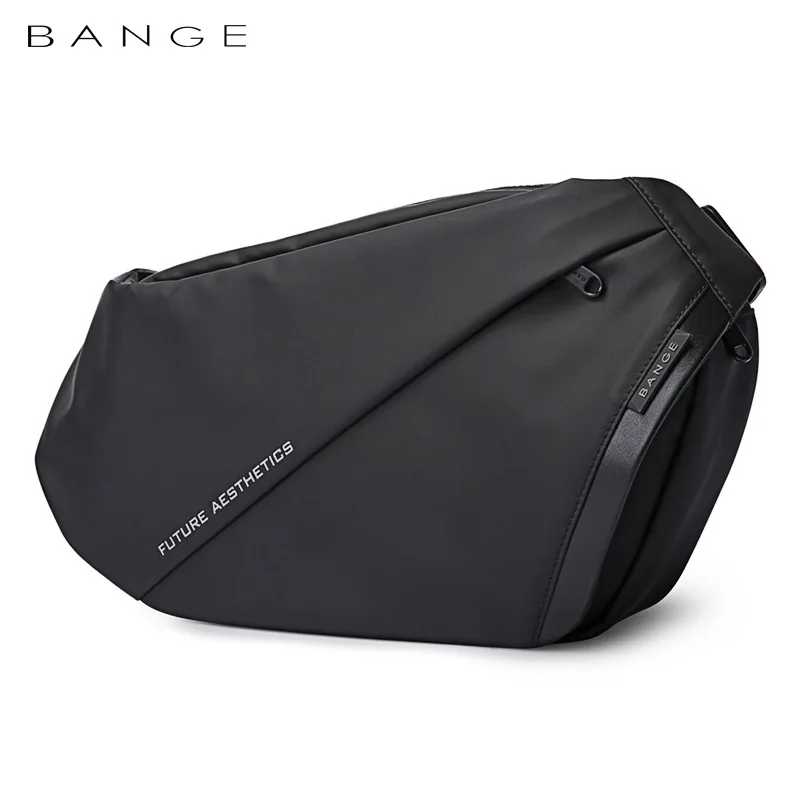 Сумка на грудь BANGE, новый дизайн, сумка-мессенджер для iPad 9,7 дюйма, водонепроницаемая, устойчивая к пятнам, с защитой от кражи, большая вместимость, для коротких поездок Нагрудные сумки