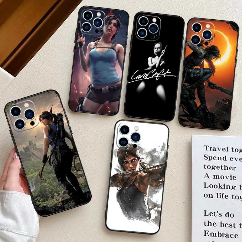 Чехол для телефона Lara Croft Tomb Raider для Samsung Galaxy S25 S24 S23 S22 S21 S20 Ultra S9 S10 Plus S25 FE, задняя крышка Чехлы и чехлы для мобильных телефонов
