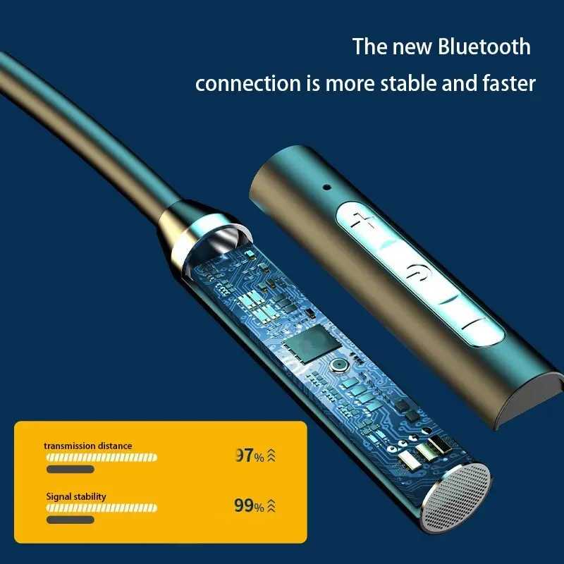 Фотография №1 товара Беспроводные наушники Fone Bluetooth 5,0, наушники с шейным ремешком, силиконовые