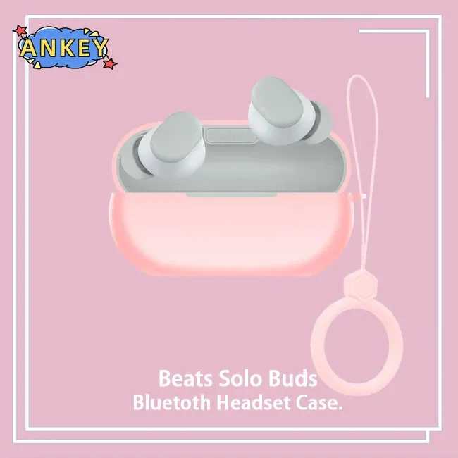 Фотография №1 товара Чехол для наушников Beats Solo Buds, защитный чехол от падения,