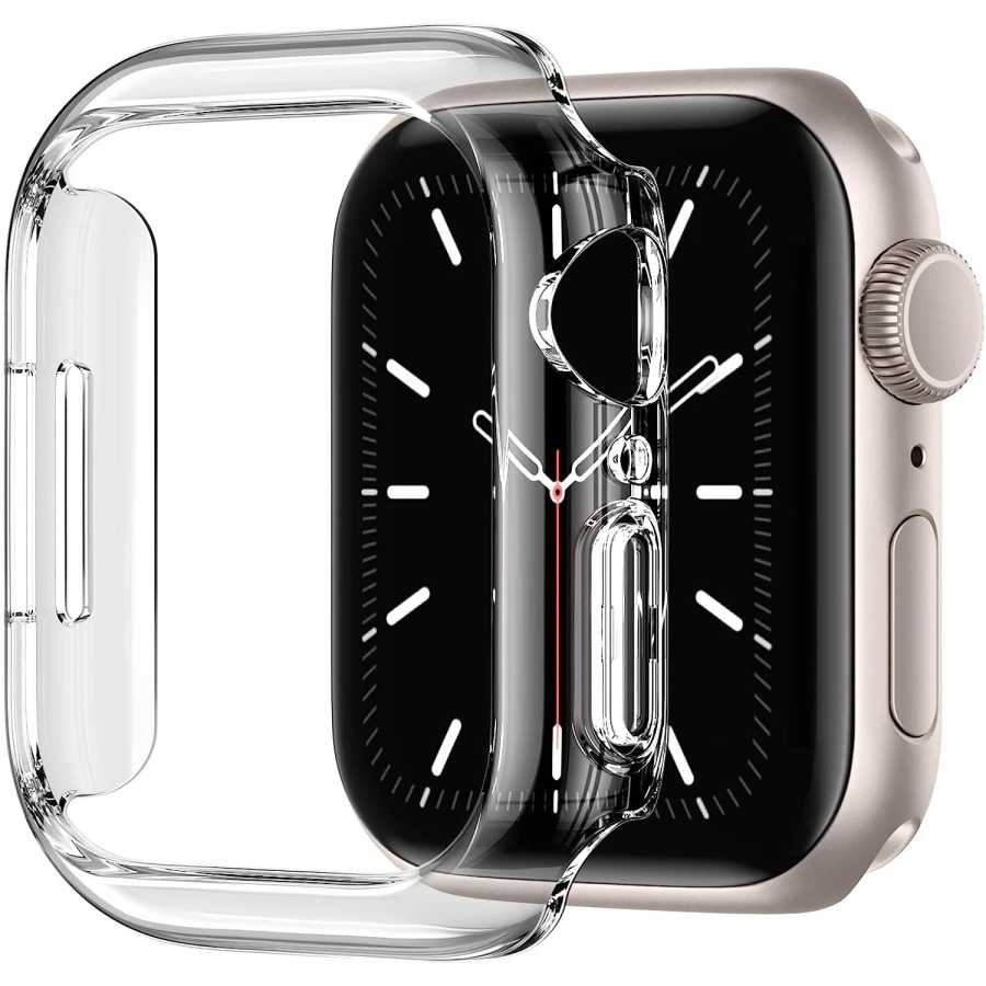 Чехол для Apple Watch, чехол 46 мм, 40 мм, 45 мм, 41 мм, защитный бампер для ПК, защитный чехол для iWatch Series 11 10 9 8 7 SE 3 6 Ultra 3 Умная электроника