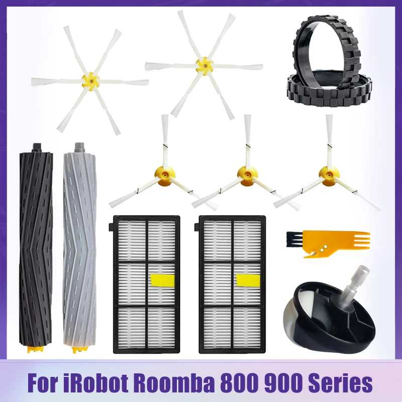 Для iRobot Roomba 800 900 серии 860 870 880 890 966 980 робот-пылесос основная боковая щетка Hepa фильтр аксессуары для колес Запчасти для бытовой техники